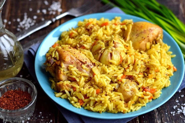 Плов с курицей