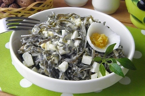 Салат из морской капусты